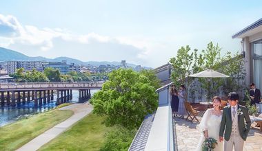 【京都鴨川で叶える春婚】日程重視派はお早めに!2027年3~5月末まで/60名2,756,074円