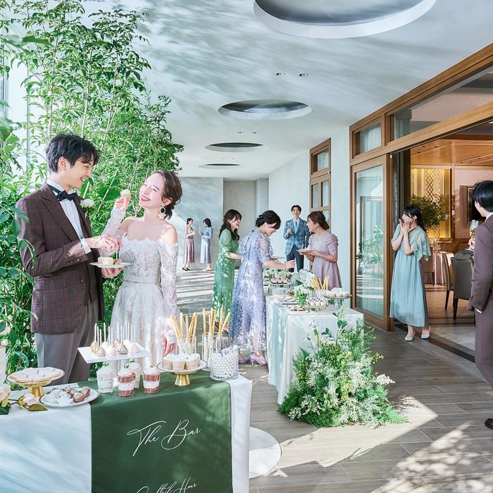 《最大170万特典×豪華ギフト》光と緑溢れる挙式体験