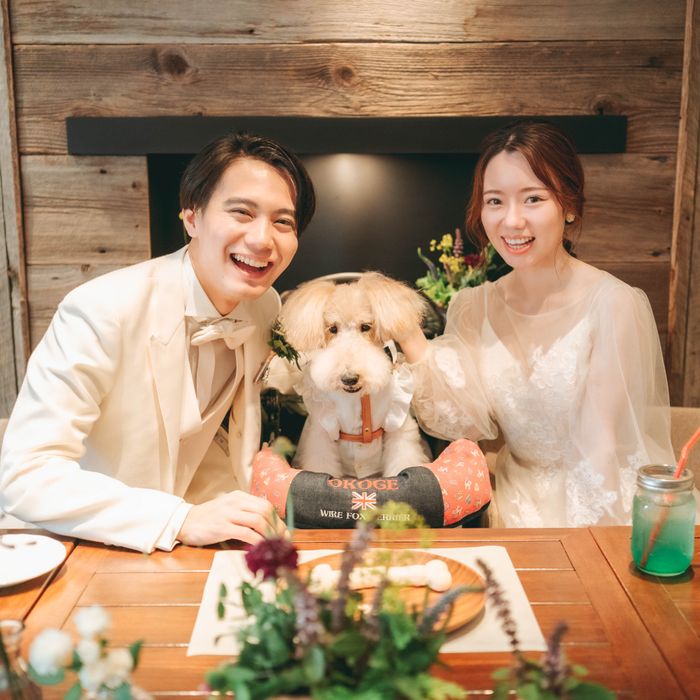 \愛犬と参加◎/挙式〜披露宴までずっと一緒★ペット婚相談会