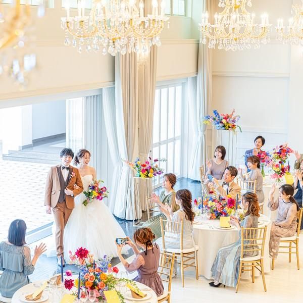 【6名42万*少人数&家族婚プラン】ゲスト高評価本格コース試食&料金相談会🍀