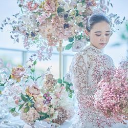 《ドレス試着&豪華黒毛牛コース試食付き》海辺の大聖堂×貸切のオーシャンビュー絶景会場を見学!