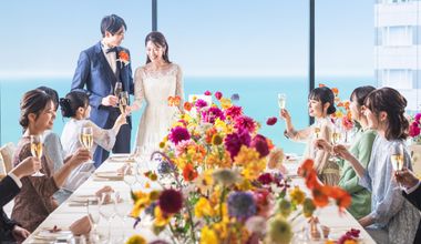 【27年12月までの挙式*20名149万円→109万円】絶景とともに誓う*少人数リゾート婚プラン