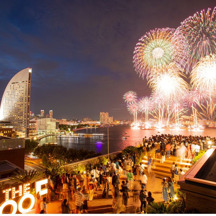 限3【夜景も◎花火鑑賞】みなとみらい絶景&リゾート体験×試食