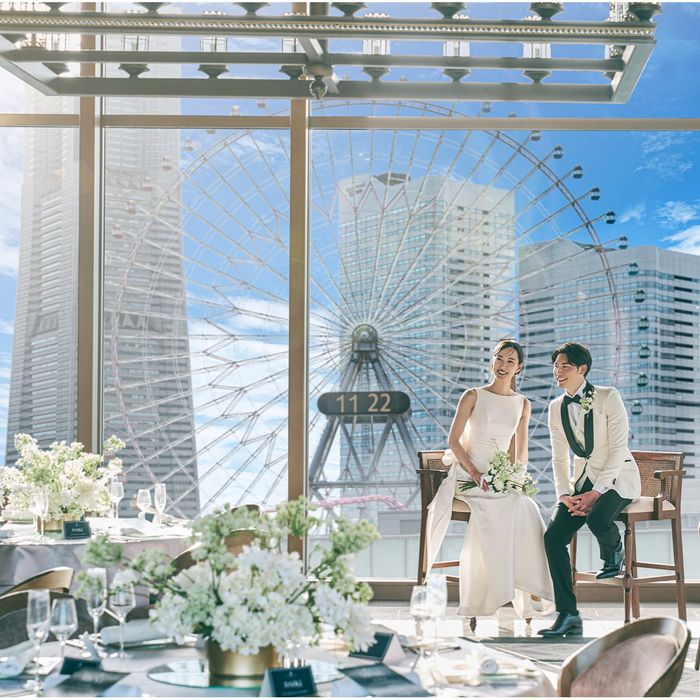 \150万優待/360°パノラマ絶景&Newチャペル×2万試食×ドレス