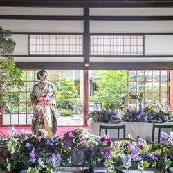 【憧れ和婚を体験】千年の歴史に誓う本格神前式×庭園×絶品試食