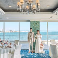 【豪華150万特典&4万宿泊】海の上の絶景ホテル美食会&憧れドレス見学
