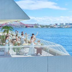 残3【20大150万特典】海絶景★デザートブッフェ体験*感動チャペル×神戸牛試食