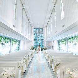【水のチャペルで感動挙式☆120万優待】花嫁ALL体験×絶品試食
