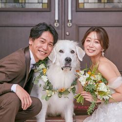 【ペット婚限定】おやつプレゼント×ペット同席OK×演出体験♪