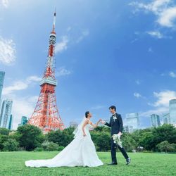 AM残席1【卒花嫁さまにご好評の7大特典付】国産牛フィレ×スープご試食付き|東京タワーの絶景を間近に臨むホテルウエディングを体験