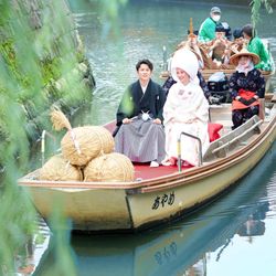 【6月限定★あやめ祭り】\花嫁舟で巡る水郷/伝統のさわら祝言体験◆特製試食付