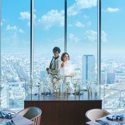 【150万特典&ギフト2万円】名駅直結*地上200m*絶景×天空ウエディング
