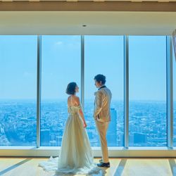 【挙式料/衣装など豪華150万特典】地上200mの絶景パーティー体験