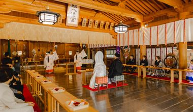 函館八幡宮挙式+パーティプラン