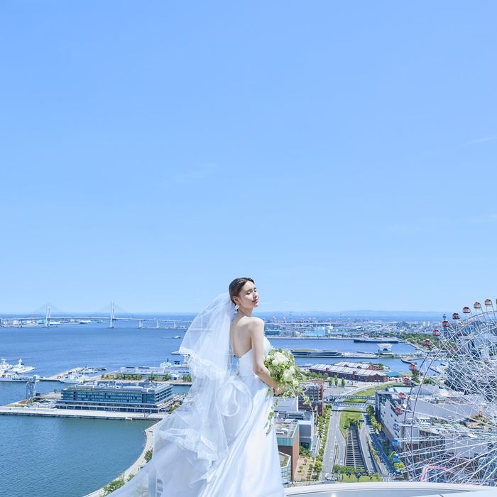 平日限定【ドレス試着】20大特典付*緑溢れるチャペル×絶景W