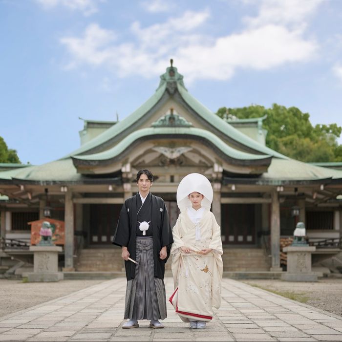 〈本格的な神社での神前式が叶う〉神社×重要文化財×和牛&オマール豪華試食会
