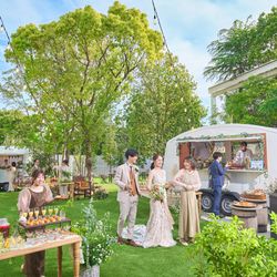 直前◎【海外風リゾートWedding】緑溢れるプライベートガーデンで叶える*貸切自由度◎演出体験