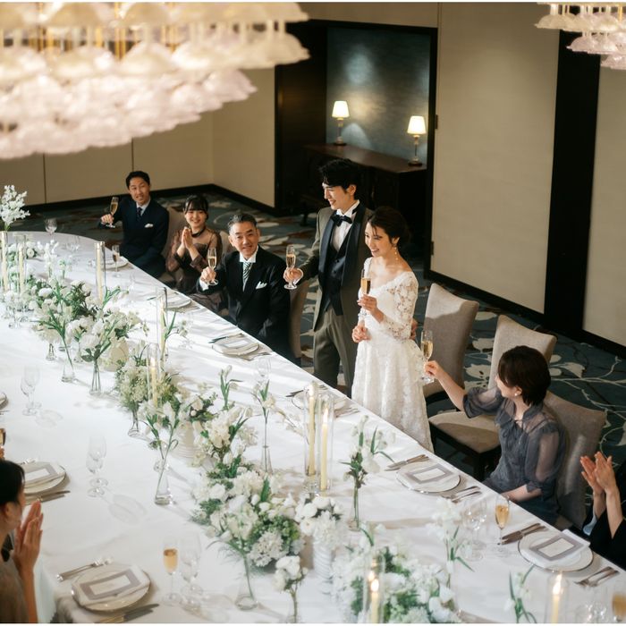 【家族婚】20名86万円|パレス美食フレンチでアットホームW