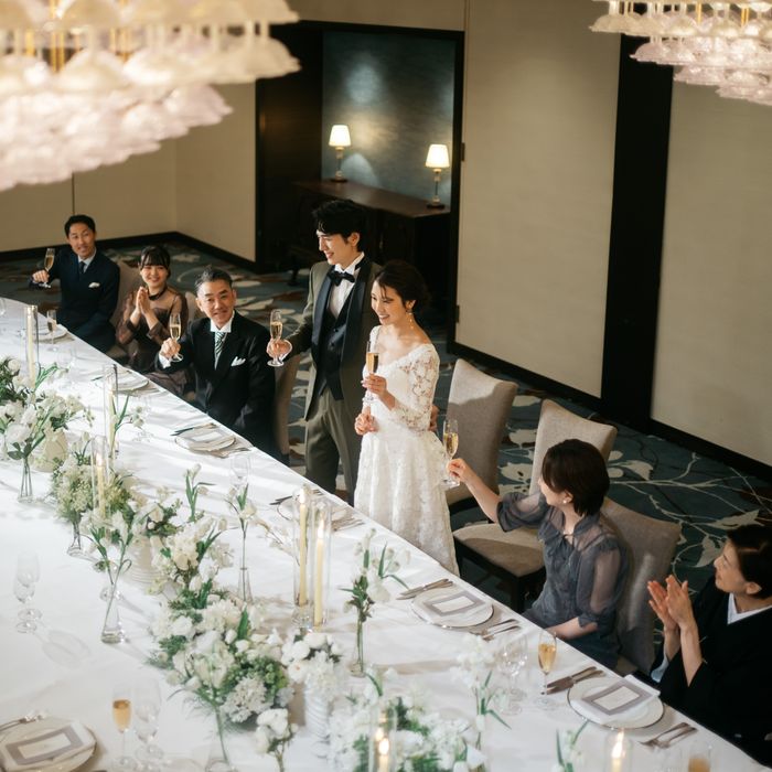 【家族婚】20名85万円|パレス美食フレンチでアットホームW