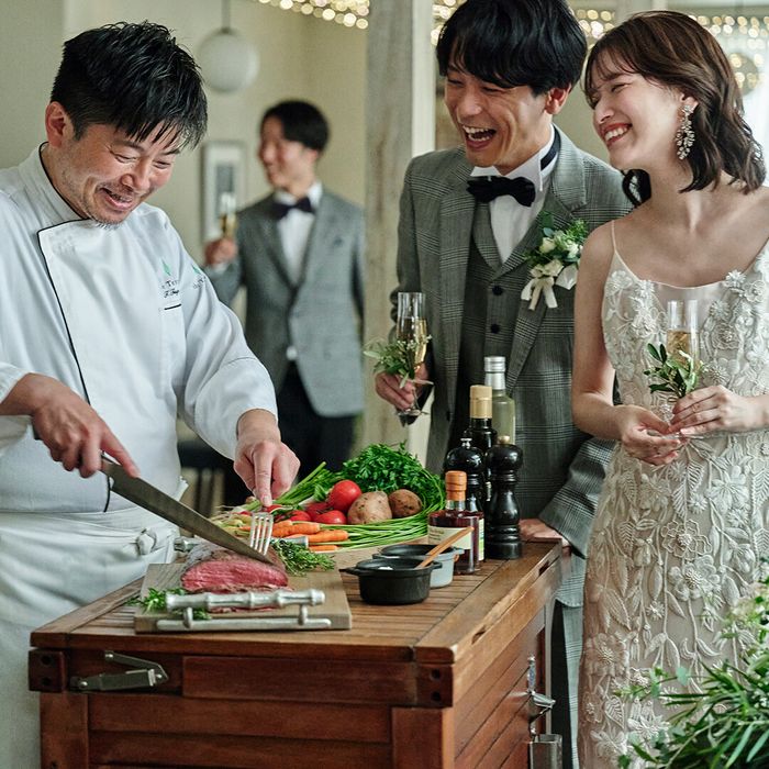 《大切な人と叶える少人数婚》心温まる美食のおもてなし体験♪