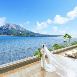 残3\月1BIG◆最大170万優待/1軒目選べる8万ギフト×桜島&海見えParty◇憧れドレス&挙式料0円×厳選和牛♪