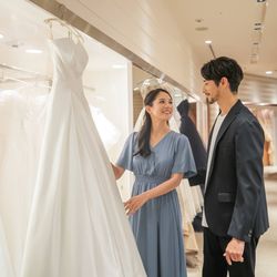【3連休限定】新作衣裳試着×ハーフコース試食|60万円特典付