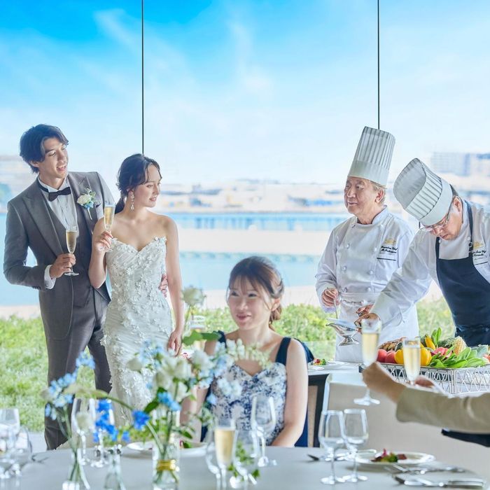 【初めての参加でも安心♪】料理試食★チャペル見学★見積相談