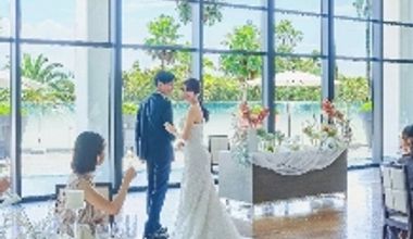 【2026年11月迄の挙式ご検討の方】桜島と海を見渡せる大人リゾートウエディングが叶う《20名 63万》