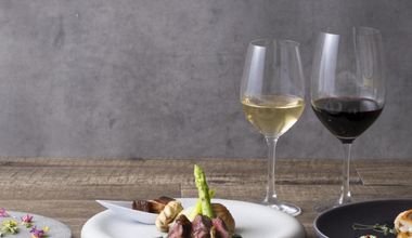 伊豆産ワインのペアリングコース