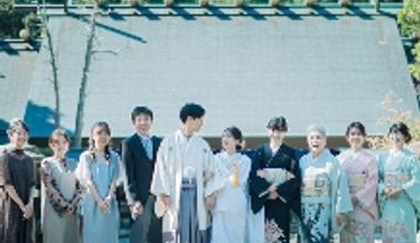 【神社婚プラン】神社への送迎&撮影付き!日本伝統×神前挙式×美食のフルオーダーコースも◎
