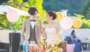《2027年6~8月*50名》結婚式は1日1組限定◆館内の好きな場所で過ごせるから快適!サマープラン