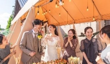 【26年6-8月*50名260万】ガーデンウェディングにピッタリ*SUMMER*挙式+披露宴プラン