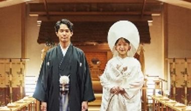 【挙式プラン_万寿殿】市内レストランWとコラボ可能!〈神殿の本格挙式+婚礼和装+着付けヘアメイク〉