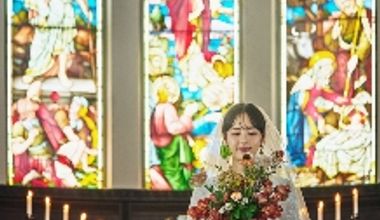 【挙式プラン_聖タリアセン教会】市内レストランWとコラボ可能!〈大聖堂で本格挙式+衣装+ヘアメイク〉