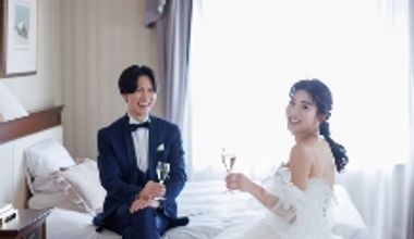 【1泊2日の贅沢W】フォトウエディング&スイートステイプラン