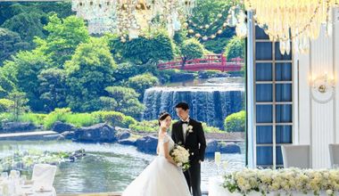 【120名以上 2027年3月まで】庭見え絶景会場と美食で叶える上質ウエディング!お色直しも含んだオールインワンプラン