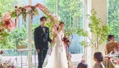 【27年5~6月】60名242万◆最大112万優待|新緑の開放的な空間美|初夏婚