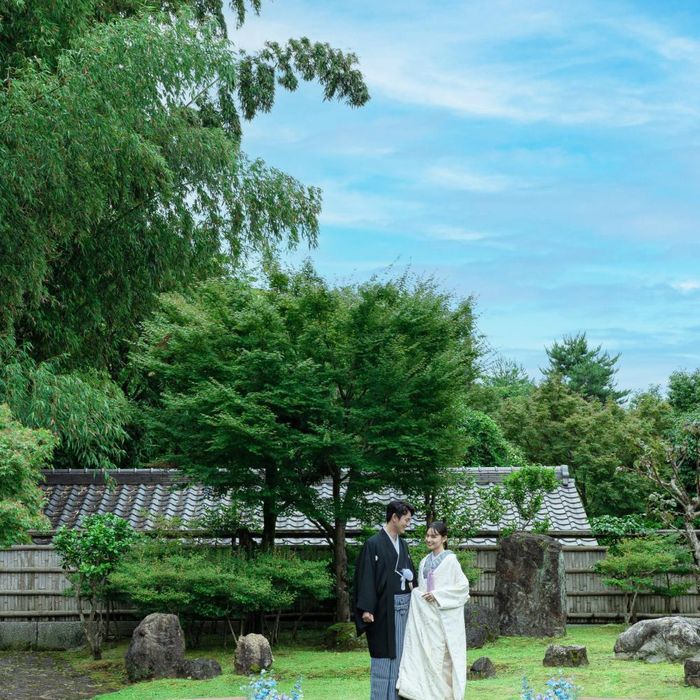 【ガーデンウエディングも★】選べる挙式スタイル×700坪庭園見学