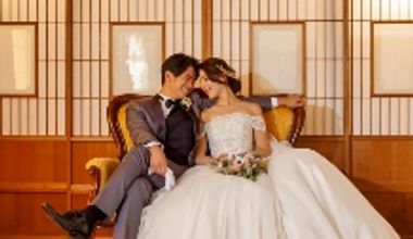 【8月~10月限定】館内のモダン空間でこだわりの撮影を♪〈洋装フォトウェディングプラン〉