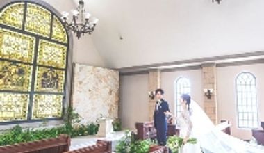 【挙式のみ】本格チャペルで心温まる挙式を