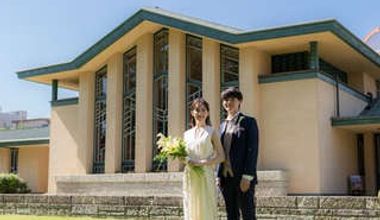【 名建築×美食×新緑 】 Wedding
