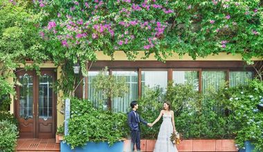 【2026年7~9月】7年連続教会&料理口コミ1位◆生花香る独立型チャペル&緑溢れる一軒家邸宅ウエディング