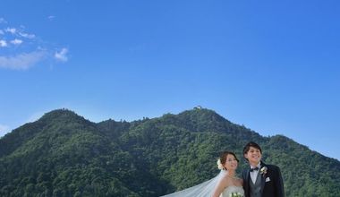 地元岐阜の景観×上質おもてなし《Sky Wedding》 挙式+披露宴