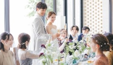 《少人数でも貸切OK*6名39万》挙式&ドレス・タキシードも含んでこの価格◆挙式+食事会プラン