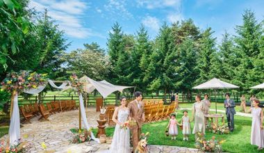 27年5,6月*新緑芽吹く軽井沢で叶えるグリーンウエディング