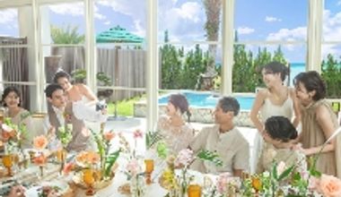 【期間限定】10名*家族で旅婚プラン!挙式+会食+衣裳+美容+写真+装花込み(3か月以内)