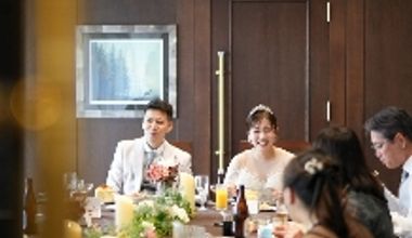 大切なご家族だけで・・・フォトウェディング×お食事会プラン