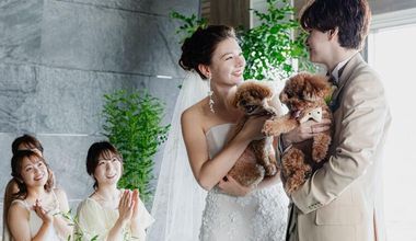 【ペット婚プラン】大切な家族と一緒に*「挙式&パーティ」どちらもOK♪ワンちゃんの食材制限にも対応★