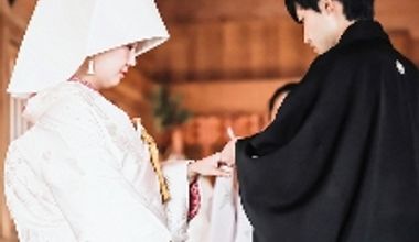 【神社挙式の和婚プラン】神社での神前式とセンティールでのパーティウエディング