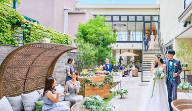 【夏婚プラン】27年7~8月限定特典ご用意≪50名224万≫全天候型でゲストも過ごしやすい貸切邸宅♪